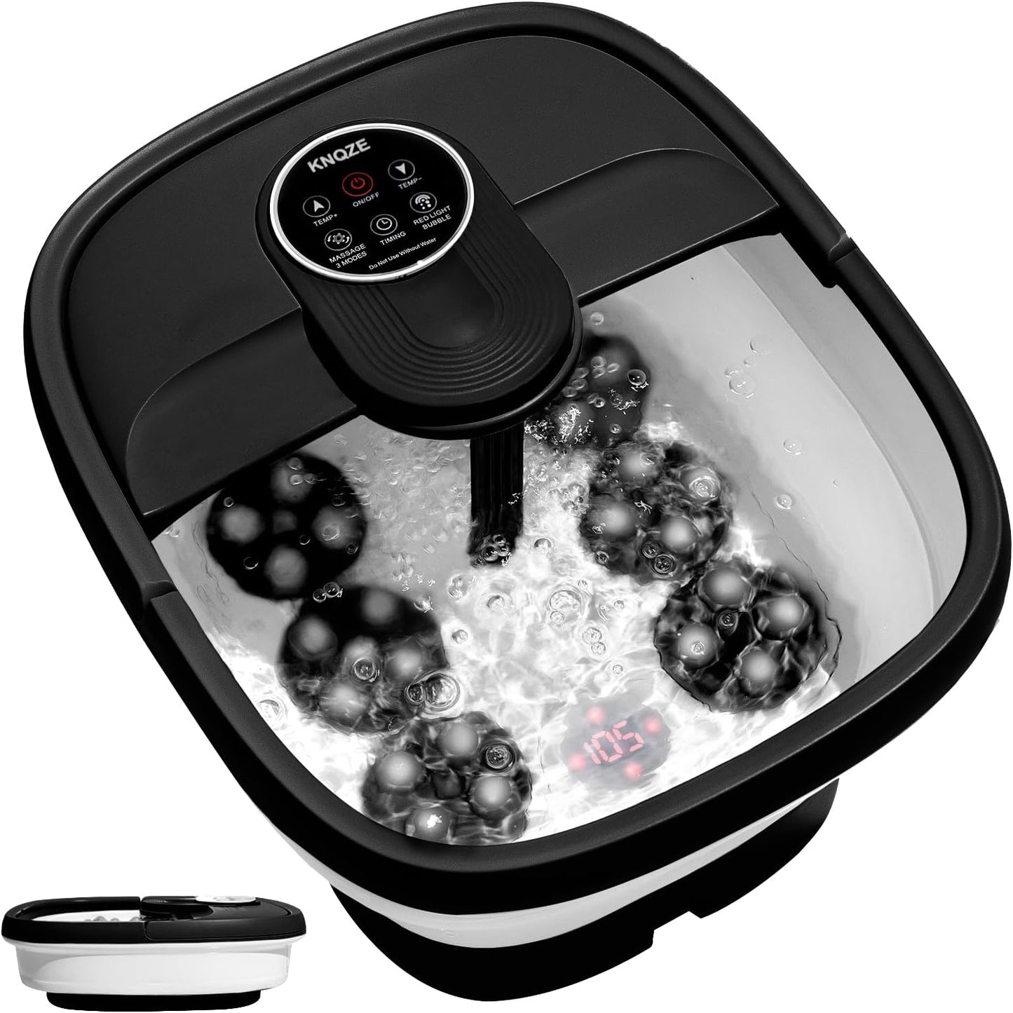 Multifunctional Electric Foot Bath Barrel with Remote Control and Massage (For Elderly, Portable, Household)