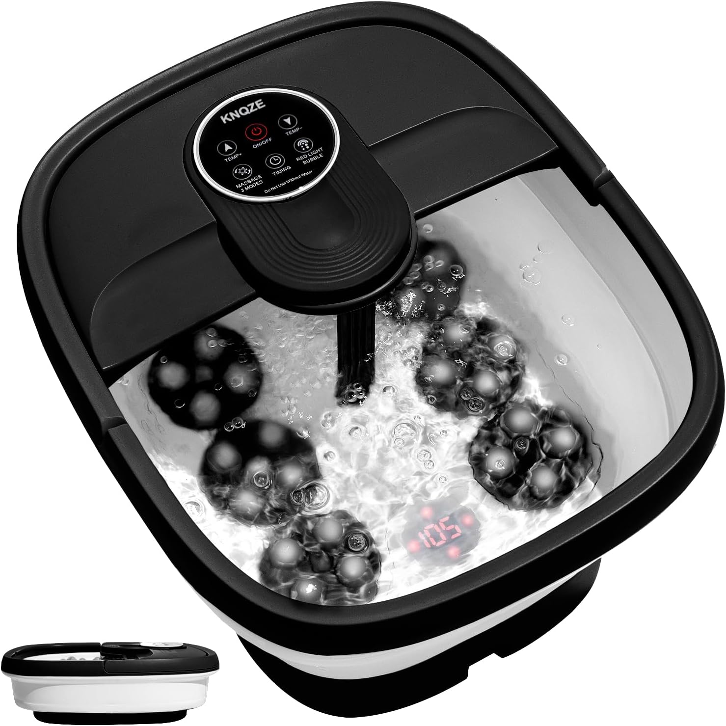 Multifunctional Electric Foot Bath Barrel with Remote Control and Massage (For Elderly, Portable, Household)