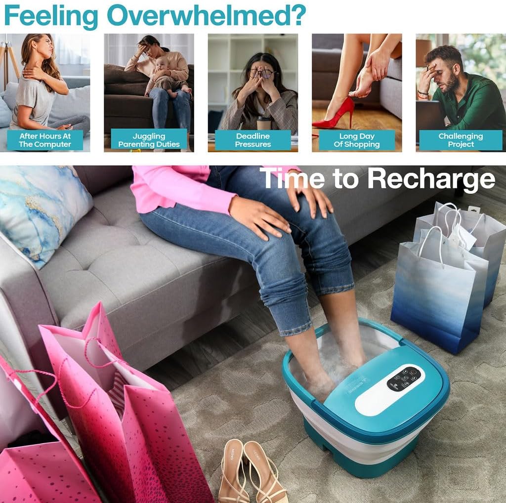 Foot Spa With Heat And Massage Electric